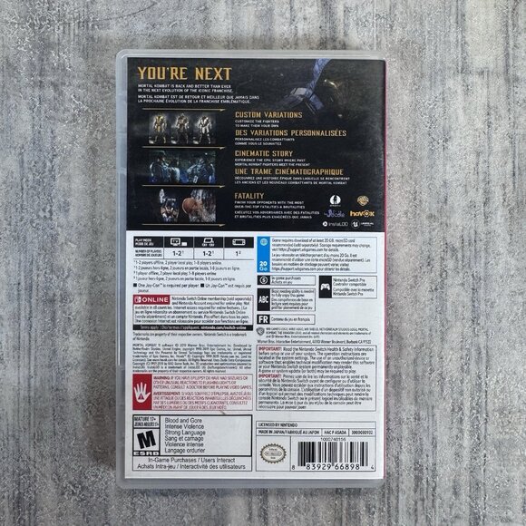 Mortal Kombat 11 - Nintendo switch - Case ONLY / No GAME - Picture 2 of 3
